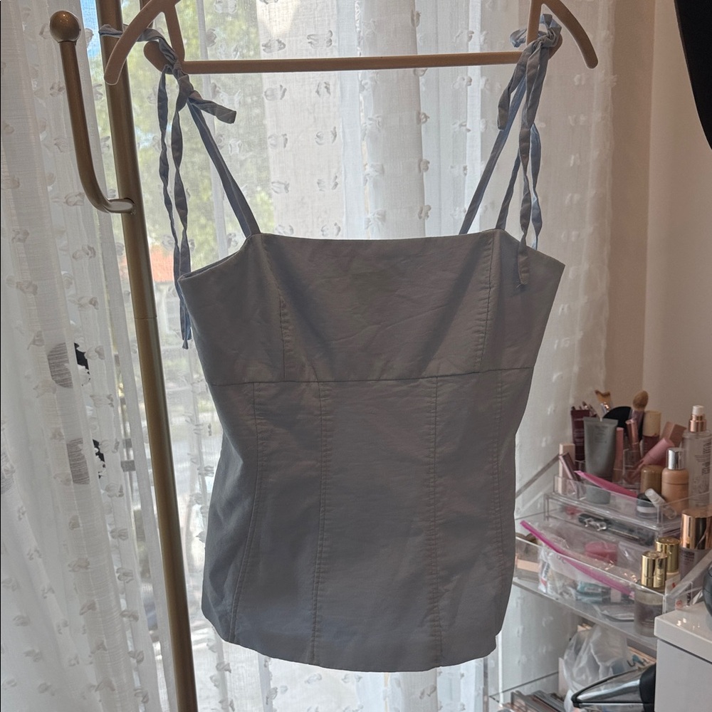 Zara Elegant Blue Women's Top